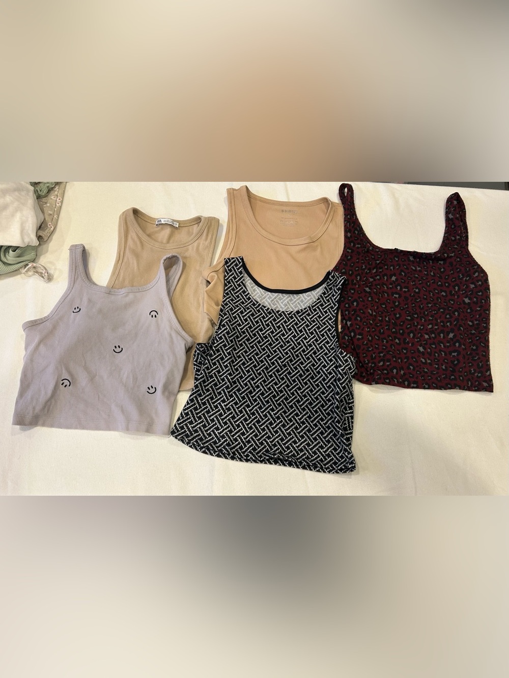 5 women’s crop top bundle
